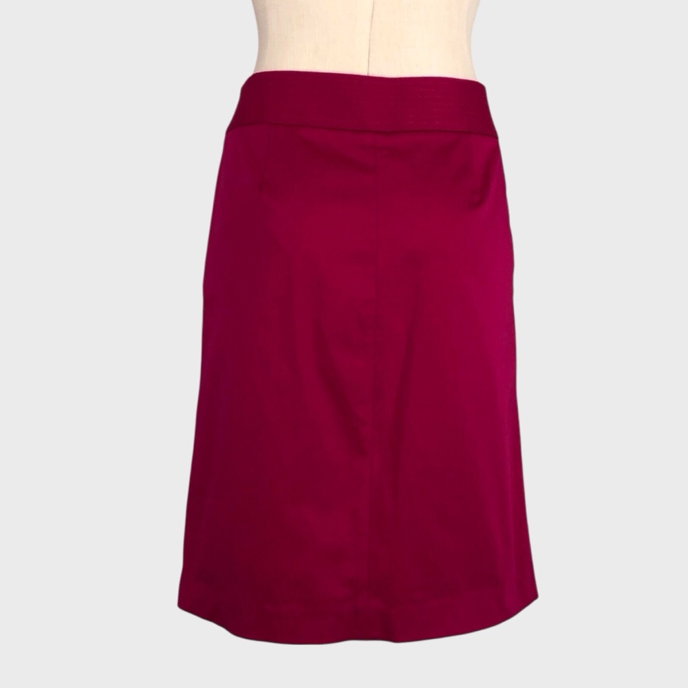 J Crew Stretch Cotton Pencil Skirt - Picture 3 of 5
